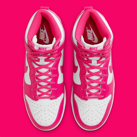 light pink nike dunks|high top dunks hot pink.